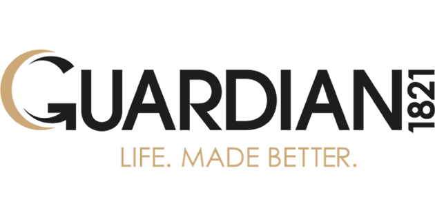 A coloured logo for the company Guardian Life Insurance.