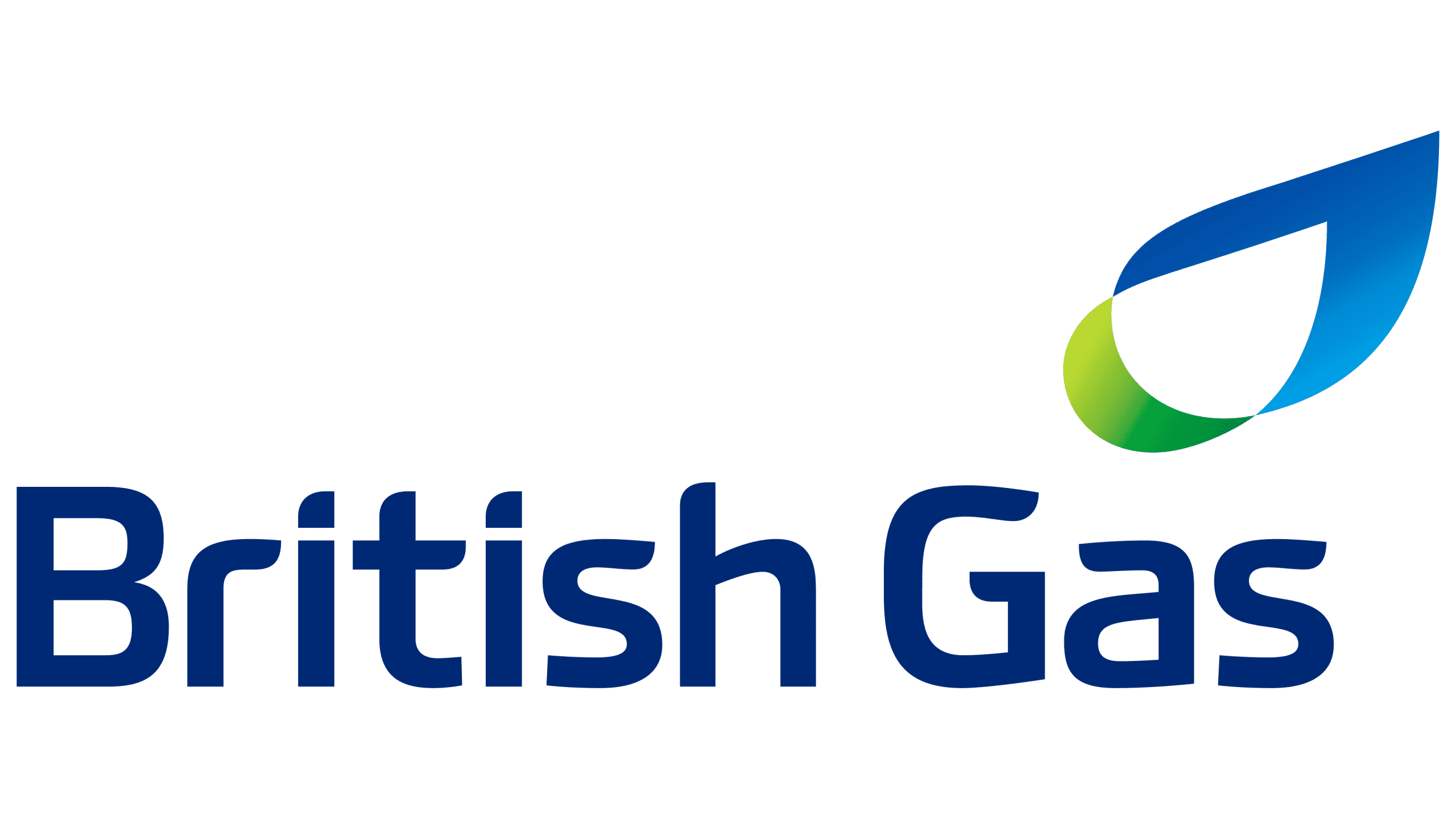A colourful logo for the company British Gas.