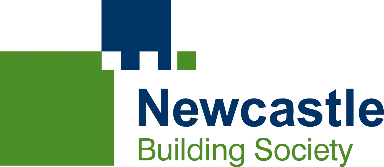 A coloured logo for the Newcastle Building Society.